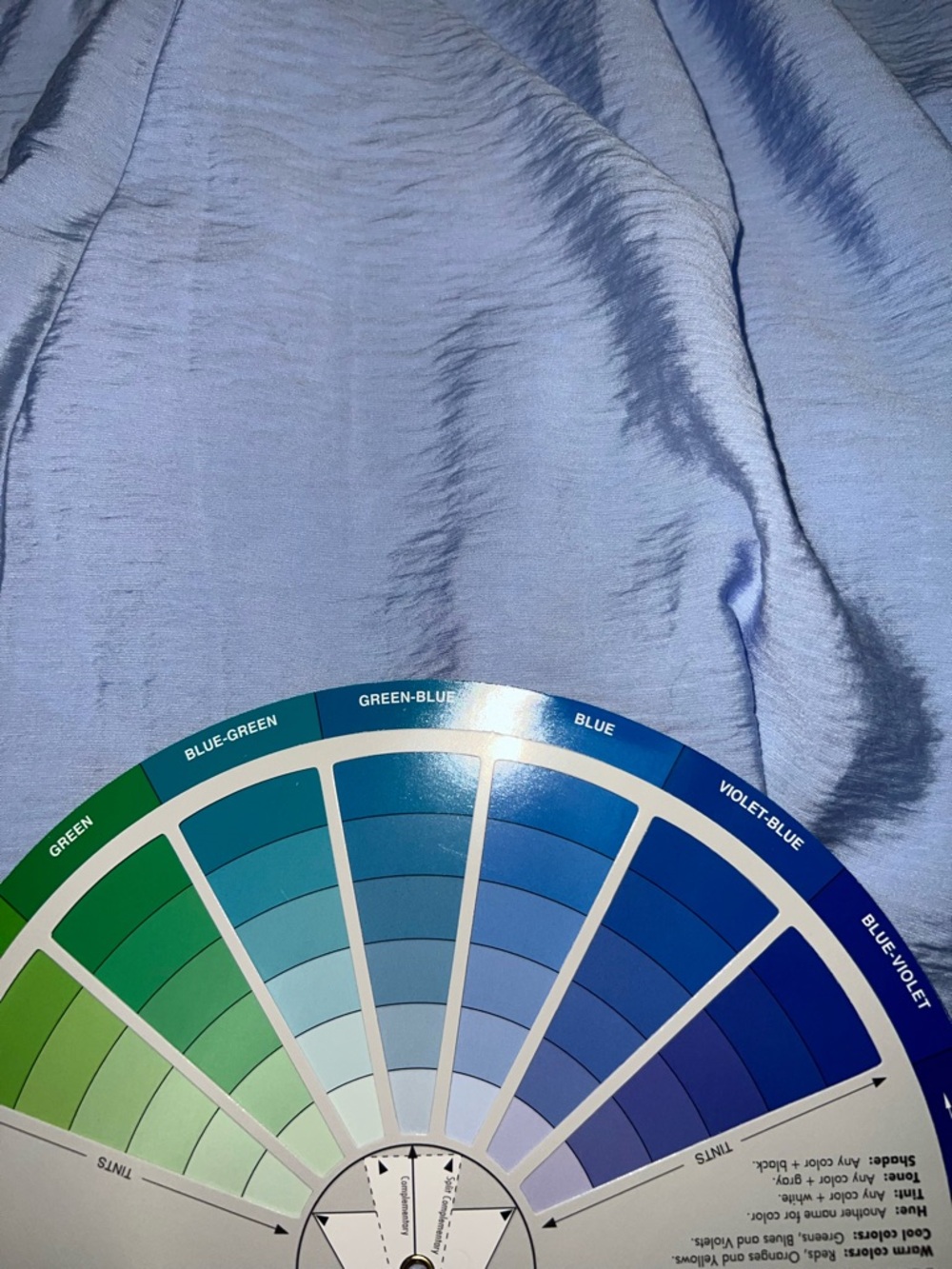 A new day Open Back Baby Blue Flowy Midi Dress with Adjustable Straps, Sz Large - Picture 8 of 11